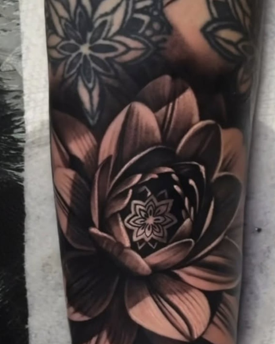 The winning tattoo, finished